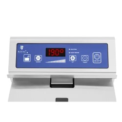 Induktiofriteerauskeitin 3500 W, 5,5 l, ajastin, tyhjennyshana, Royal Catering