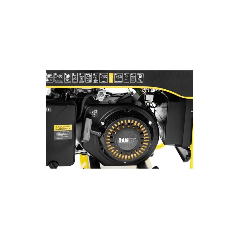 Inverter-generaattori 3500 W 230 V AC bensiinikäyttöinen käynnistysnarulla