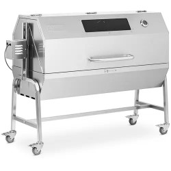 Royal Catering vartaagrilli moottorilla 40 kg vartalon pituus 138 cm ruostumaton teräs