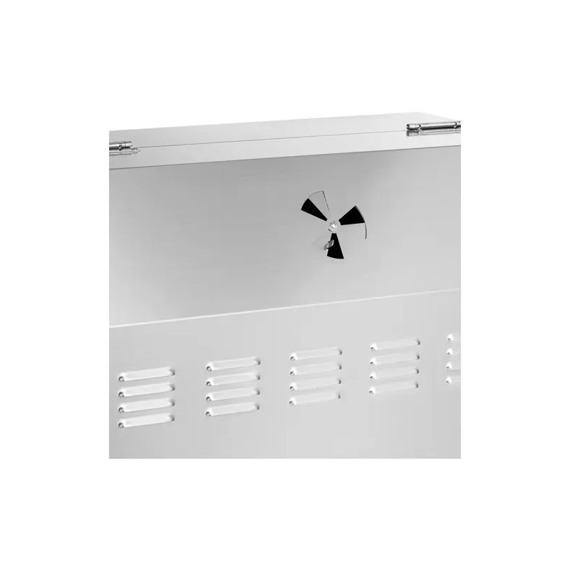 Royal Catering vartaagrilli moottorilla 40 kg, vartalon pituus 138 cm, ruostumaton teräs