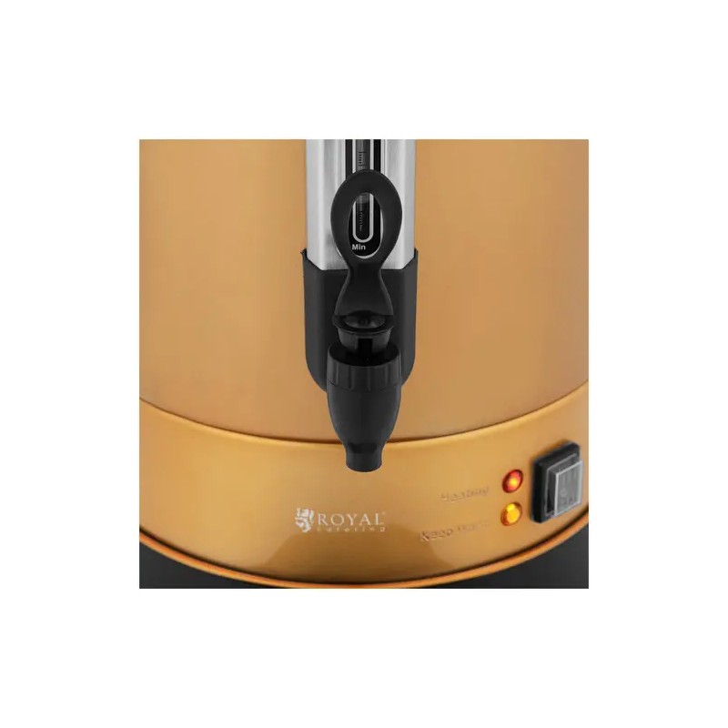 Royal Catering suodatinkahvinkeitin 14 l, kultainen