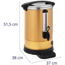 Royal Catering suodatinkahvinkeitin 14 l, kultainen