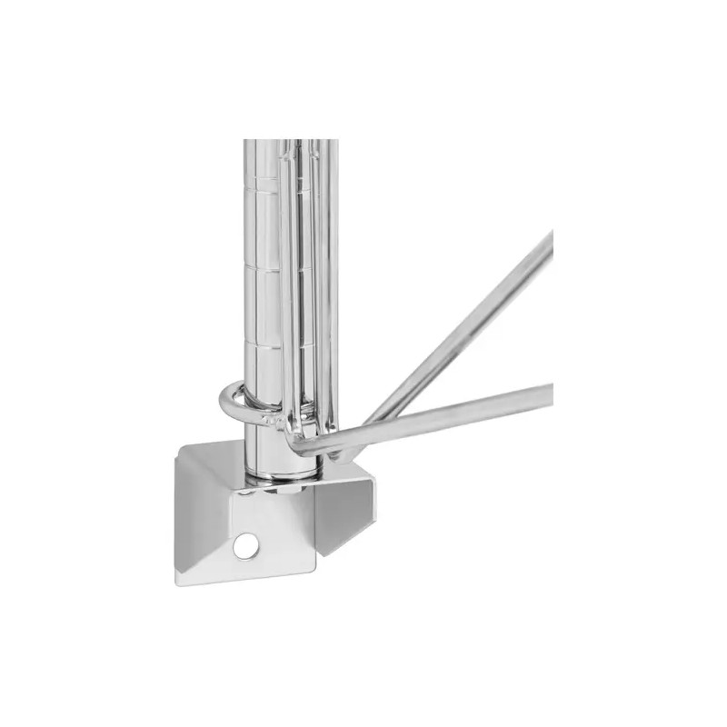 Royal Catering seinähylly 2 hyllytasoa 90 x 35 cm hiiliteräs