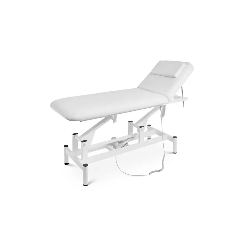 Sähköinen hoitopöytä Trento White, korkeussäätö 47-90 cm, kantavuus 150 kg, valkoinen