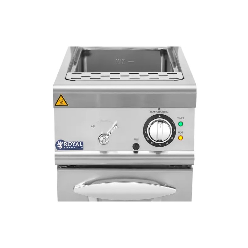 Royal Catering Pro 730 sähköinen pastakeitin 9 kW 400 V 40 x 73 cm