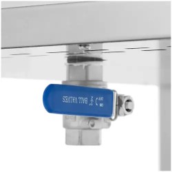 Royal Catering Bain Marie -lämmitin alustalla 1265 W 2 x GN 1/1