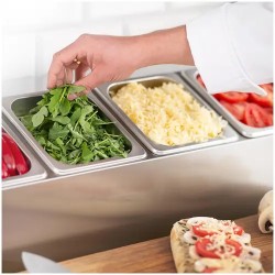 Royal Catering RCPN 6 GN-teline 6 kpl GN 1/6 -astiaa ja kantta