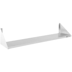 Royal Catering RCTR 120 seinähylly ruostumaton teräs 120 x 30 cm