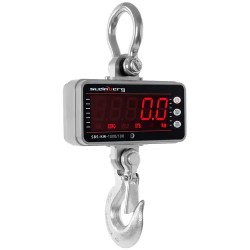 Steinberg Systems SBS-KW-1000/10O digitaalinen nosturivaaka 1000 kg, 0,5 kg tarkkuus, LED-näyttö ja kaukosäädin
