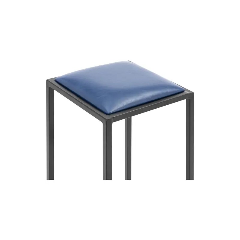 Baarijakkarat 2 kpl, musta/sininen, pehmustetut, 64 cm, Royal Catering
