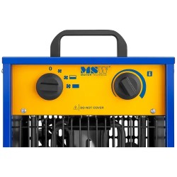 MSW-CHEH-3300 sähkölämmitin viilennystoiminnolla, 3 300 W, 0–85 °C 4,8 kg