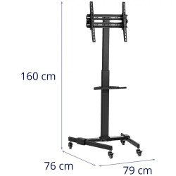 Fromm & Starck STAR_MMS_04 TV-vaunu 55" 35 kg säädettävä ja liikuteltava