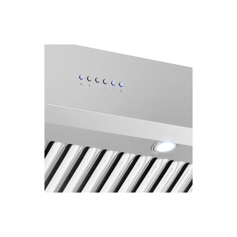 Royal Catering liesituuletin 200 cm, 1500 m³/h, ruostumaton teräs, LED-valaistus