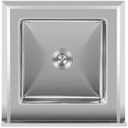 Royal Catering RCSSS-60X60-S tiskiallaspöytä ruostumaton teräs 60 x 60 cm