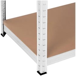MSW raskashylly 100 x 50 x 200 cm, harmaa, 5 hyllytasoa 14.95 kg