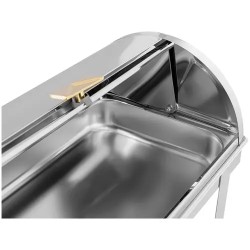 Royal Catering Chafing Dish GN 1/1 9 l lämmitin ruostumattomasta teräksestä