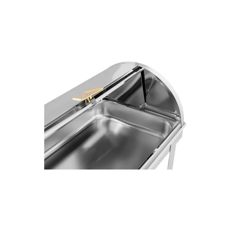Royal Catering Chafing Dish GN 1/1 9 l lämmitin ruostumattomasta teräksestä