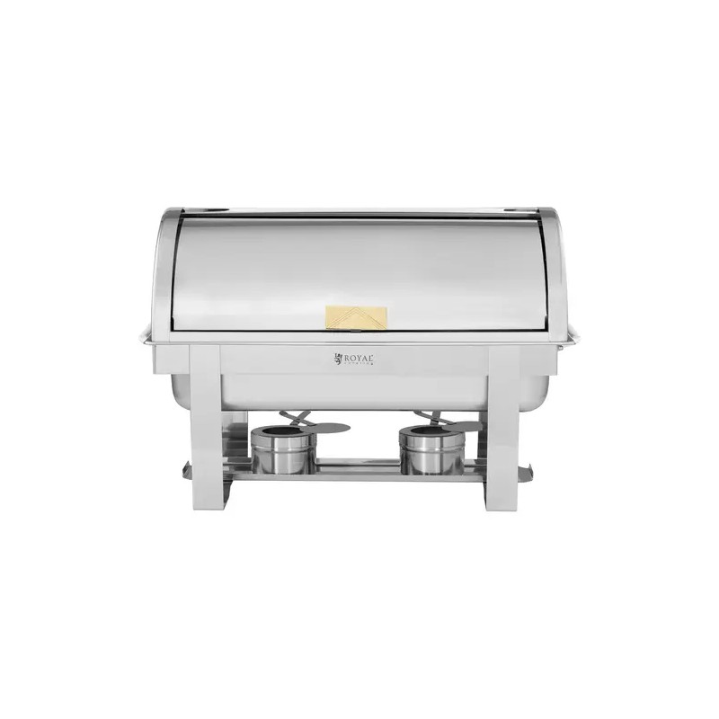Royal Catering Chafing Dish GN 1/1 9 l lämmitin ruostumattomasta teräksestä