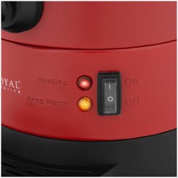 Royal Catering vedenkeitin 6,1 l 1500 W punainen