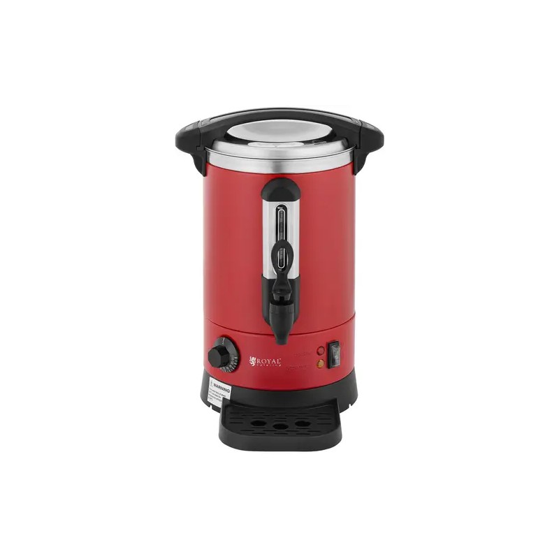 Royal Catering vedenkeitin 6,1 l 1500 W punainen