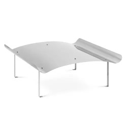 MSW hormikansi ruostumaton teräs 100 x 100 x 40 cm