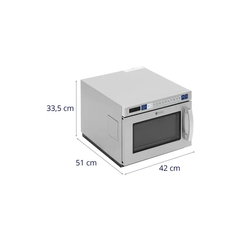 Royal Catering Gastro-mikroaaltouuni 3000 W 17 l