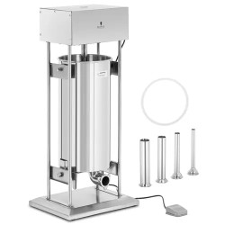 Royal Catering sähköinen makkaran täyttökone 30 l 400 W 4 täyttöputkea