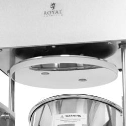 Royal Catering sähköinen makkaran täyttökone 30 l, 400 W, 4 täyttöputkea