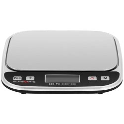 Steinberg BASIC SBS-TW-3000/100G digitaalinen pöytävaaka 3 kg / 0,1 g, 13 x 9,8 cm