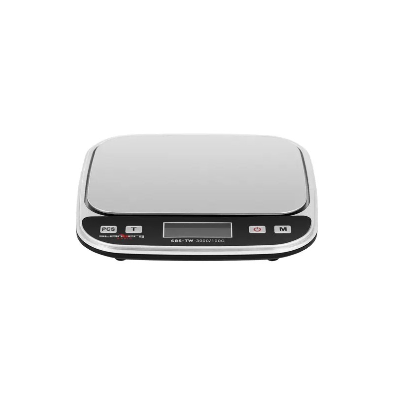 Steinberg BASIC SBS-TW-3000/100G digitaalinen pöytävaaka 3 kg / 0,1 g, 13 x 9,8 cm