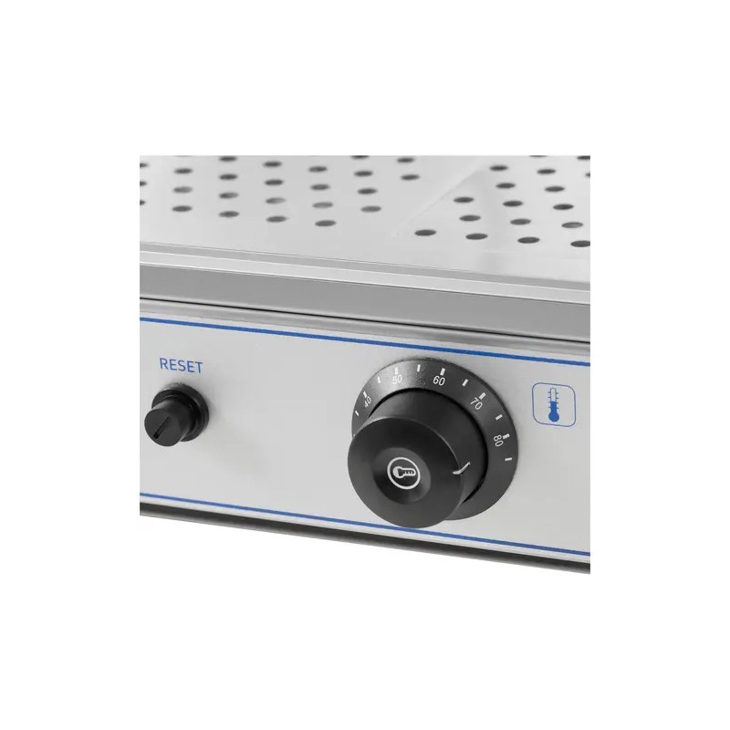 Royal Catering lämpövitriini 54 cm 1000 W 3 hyllyä