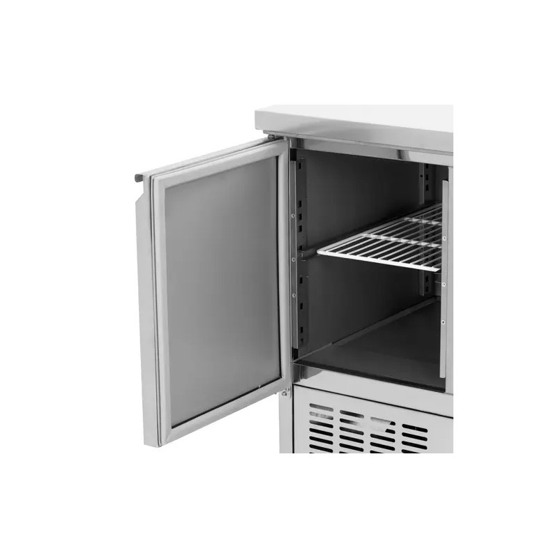 Royal Catering kylmäpöytä 360 l, 137 x 70 cm, ruostumaton teräs, energialuokka C