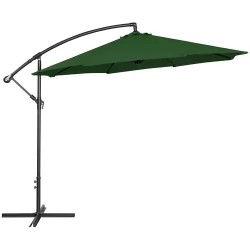 Uniprodo puutarhavarjo 300 cm vihreä kallistettava