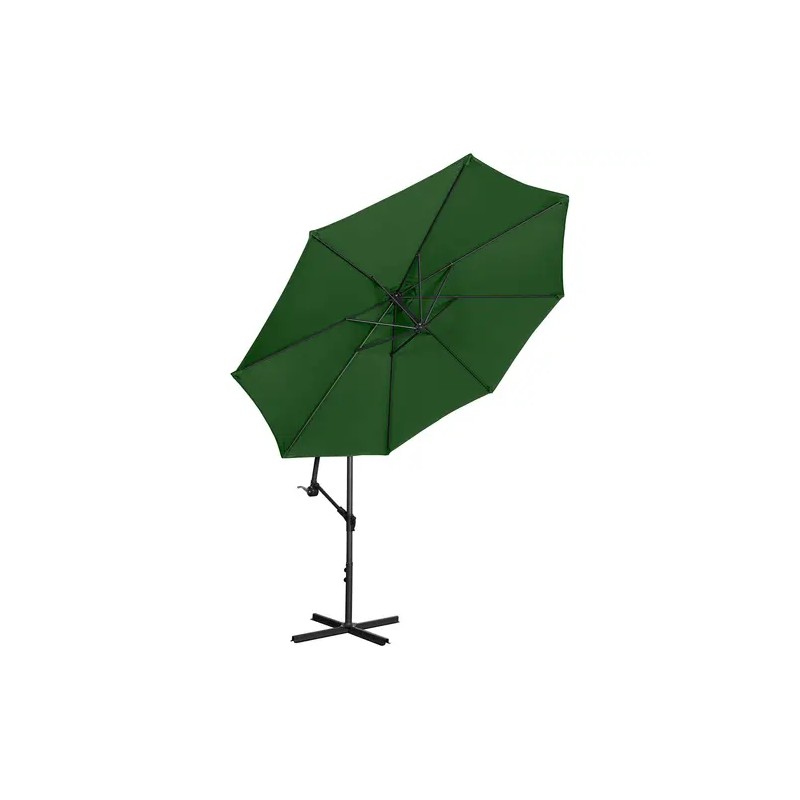 Uniprodo puutarhavarjo 300 cm vihreä kallistettava