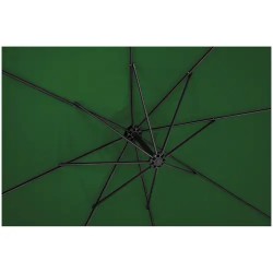 Uniprodo puutarhavarjo 300 cm vihreä kallistettava