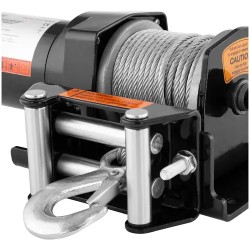 MSW PROPULLATOR 2000-C Offroad-vinssi 907 kg 12 V 15 m teräsvaijerilla