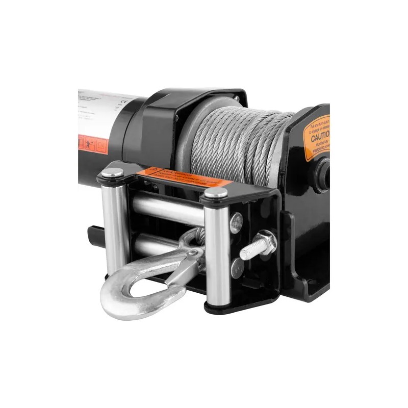 MSW PROPULLATOR 2000-C Offroad-vinssi 907 kg 12 V 15 m teräsvaijerilla