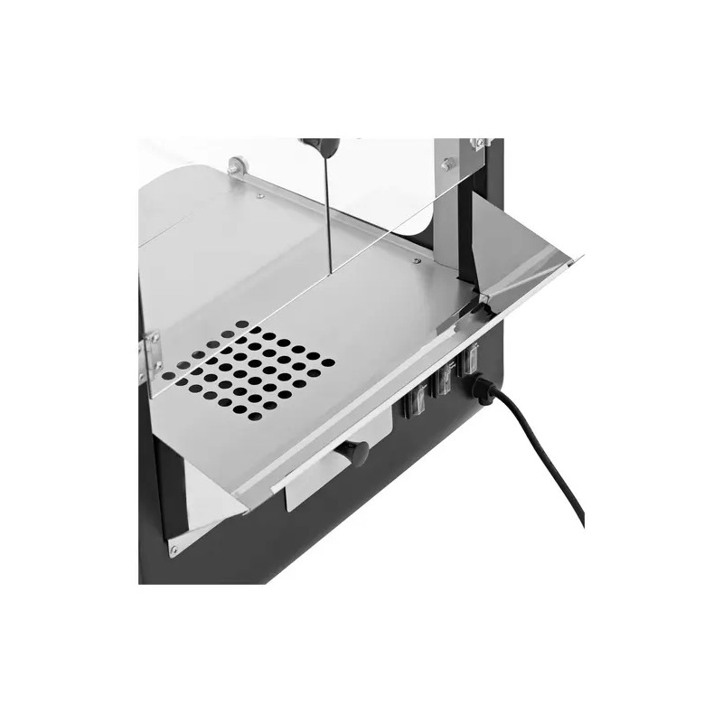 Royal Catering Popcornkone 1300 W, 4 kg/h, musta