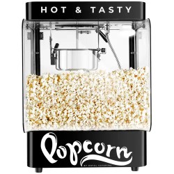 Royal Catering Popcornkone 1300 W, 4 kg/h, musta