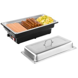 Sähkökäyttöinen Chafing Dish -lämpöastia 900 W GN 1/1 -säiliö 8 l