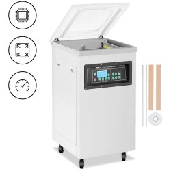 Kammiovakuumoija 900 W 40 cm ruostumaton teräs
