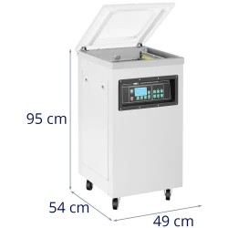 Kammiovakuumoija 900 W 40 cm ruostumaton teräs
