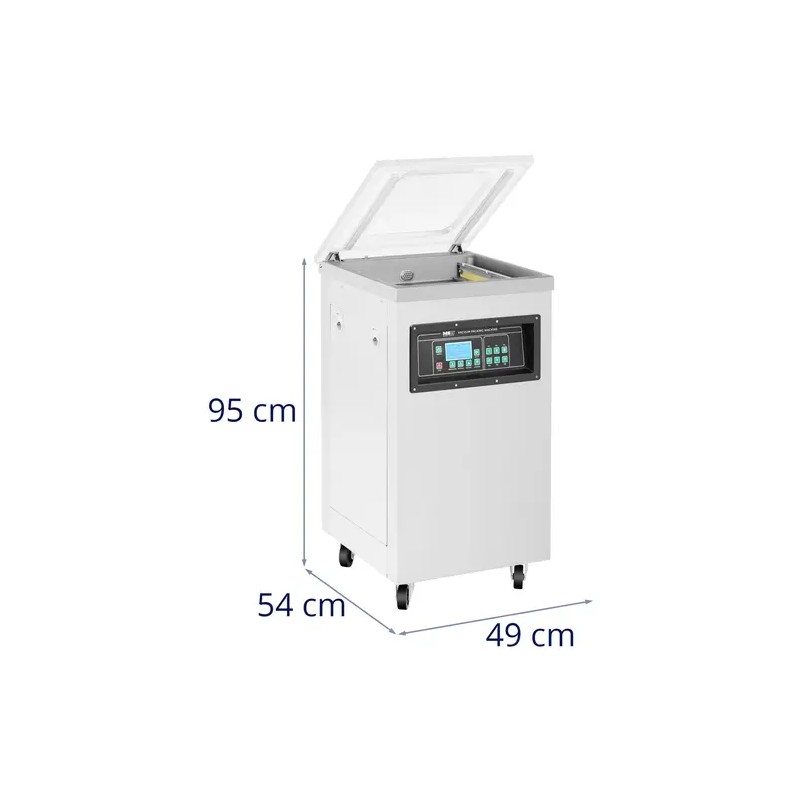 Kammiovakuumoija 900 W 40 cm ruostumaton teräs