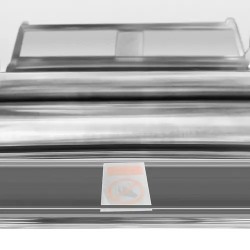 Royal Catering sähkökäyttöinen pastakone 26 cm, taikinan paksuus 1–14 mm