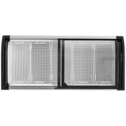 Royal Catering RCFZ-248G pakastearkku 445 l lasiovilla