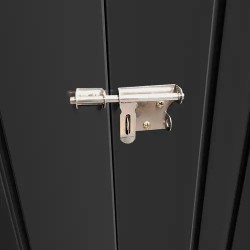 Uniprodo metallivarasto 142 x 87 x 134 cm, sinkitty teräs