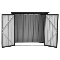 Uniprodo metallivarasto 142 x 87 x 134 cm, sinkitty teräs