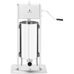 Royal Catering RCWV-15L pystysuora makkaran täyttölaite, 15 l, ruostumaton teräs