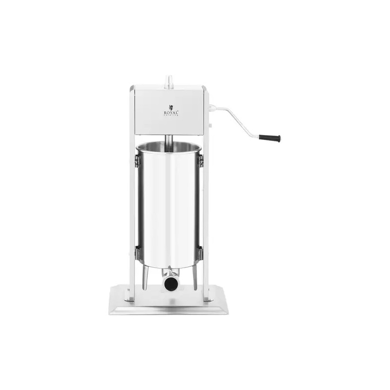 Royal Catering RCWV-15L pystysuora makkaran täyttölaite, 15 l, ruostumaton teräs