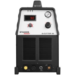 Stamos Power S-CUTTER 90 plasmaleikkurisetti 90 A 400 V ja Carbonic-hitsauskypärä 34 kg